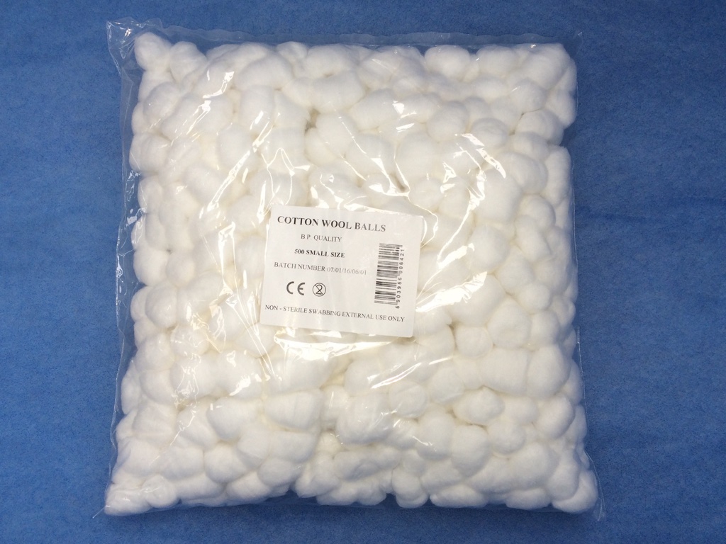 BP Small Cotton Wool Balls - Cowens